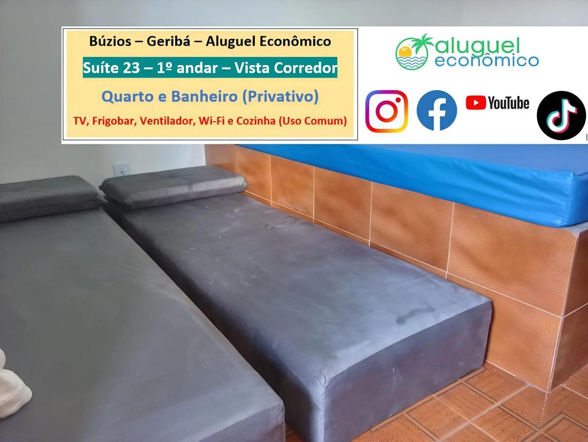 Buzios - Geriba - Suites - Aluguel Economico מראה חיצוני תמונה