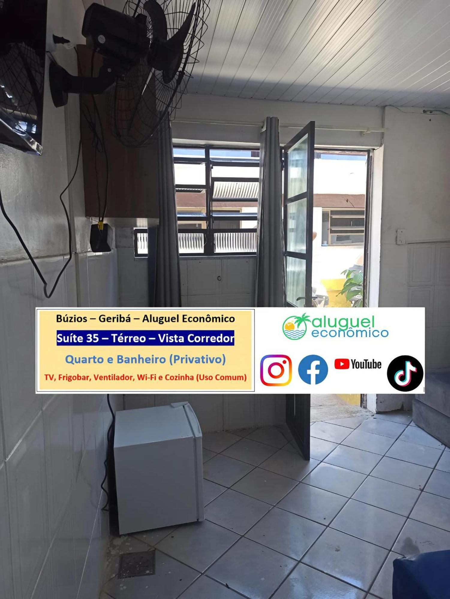 Buzios - Geriba - Suites - Aluguel Economico מראה חיצוני תמונה