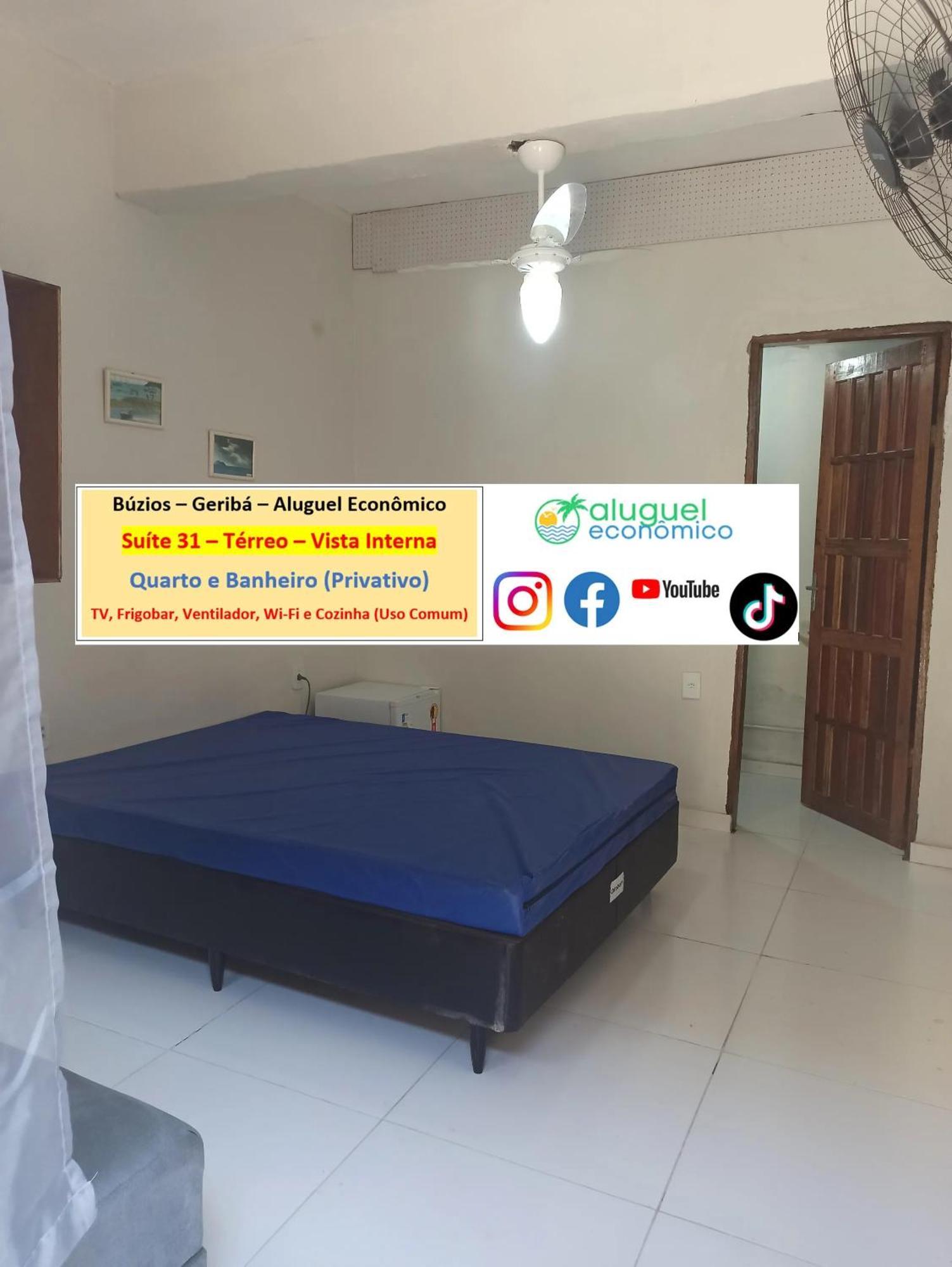 Buzios - Geriba - Suites - Aluguel Economico מראה חיצוני תמונה